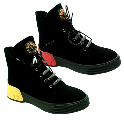 Mustang bottines cuir pour - en,