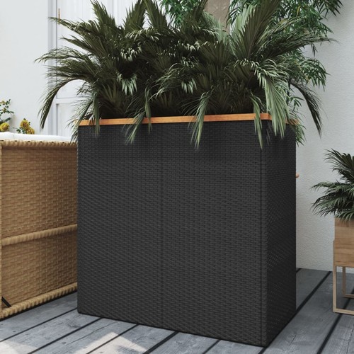 Jardinière noir 80x40x80 - , cm