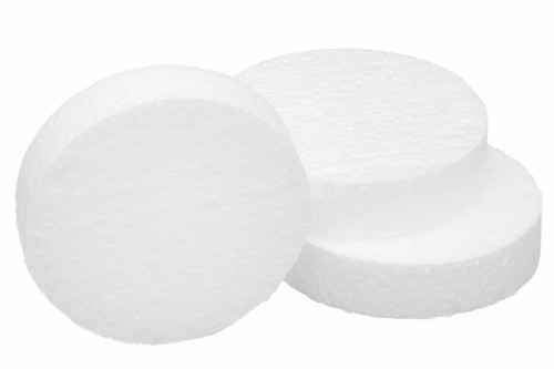 Rondelle polystyrène blanc - en,