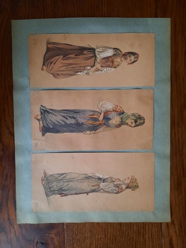 Aquarelle orientaliste - aquarelle,