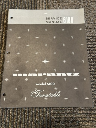 Marantz model 6100 turntable - marantz,