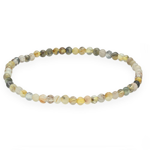 Rutil quartz bracelet perles - bracelet,