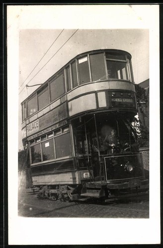 Photographie tramway anglais