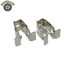 2pcs Car Roof Ceiling Pull Handle Fixing Clip For Audi A4 B8 B9 A6 C6 C7 Q3 Q5