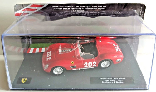 Die cast ferrari 250 testa - cast,
