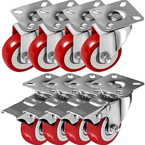 Lot roulettes plaque - de,