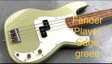 Fender Precision Bass Player Series 4 cordes basse électrique fabriquée par F...