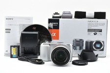 SONY NEX-C3 SLR Degital Camera 16.2 MP 18-55mm [New other] 10 shutter counts!!