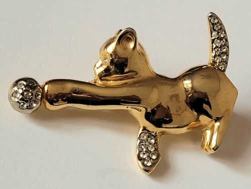 Bijou vintage broche - bijou, chat