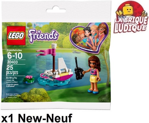 Lego polybag friends bateau - friends,