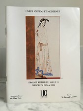Catalogue de vente Livres anciens et modernes Salle n°13 Drouot 23 Mai 1990