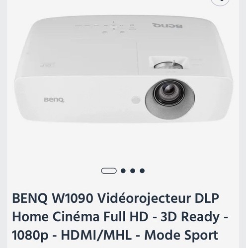Benq w1090 projecteur - benq, home