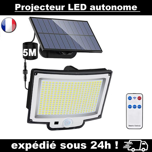 Lampe projecteur solaire 318 - lampe,