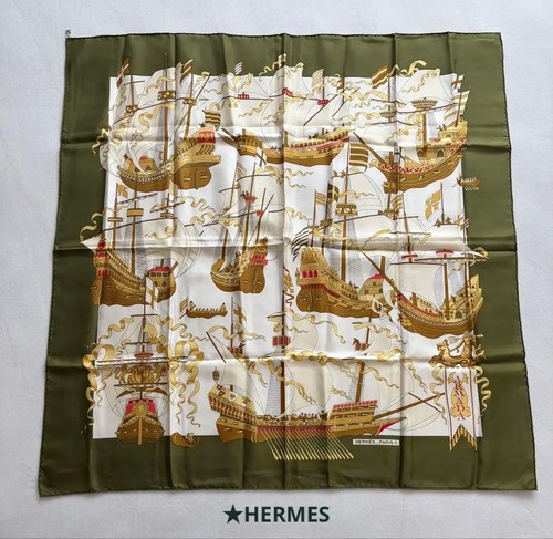 Foulard soie hermès fleet - foulard,
