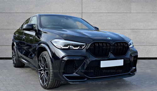 Bmw x6m noir brillant avant - bmw,