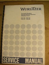 manuel juke box Wurlitzer