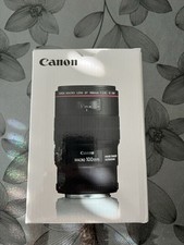 Objectif pour Reflex Plein Format CANON EF 100mm f/2.8 L IS Macro USM