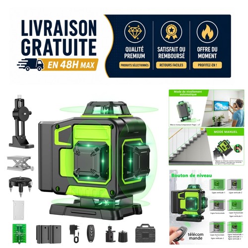 Niveau laser lignes - 16,