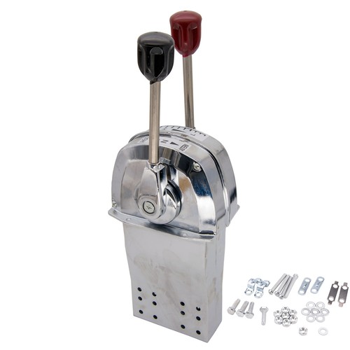 Boat dual control lever - boat, single