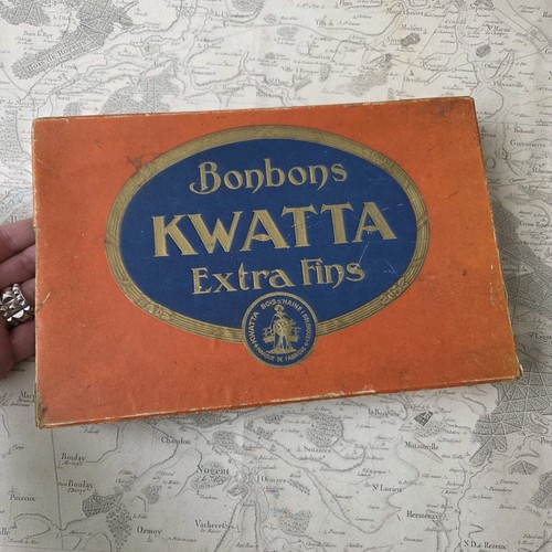 Ancienne boîte chocolat - ancienne,