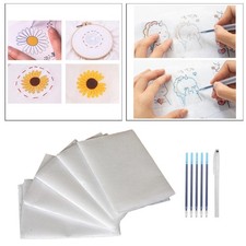 5 Feuilles de Carbone Blanc