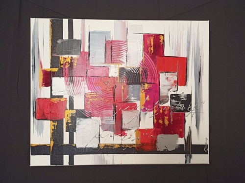 Tableau art abstrait - art,