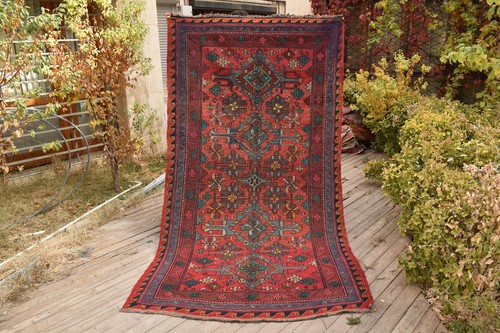 Tapis caucasien taille - taille, 4x9