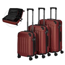 AREBOS Set de 3 valises I