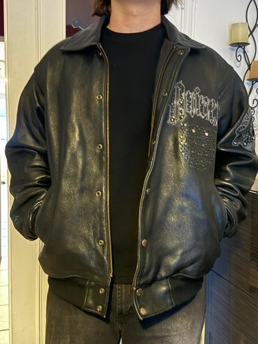 Vintage veste cuir - veste, blouson
