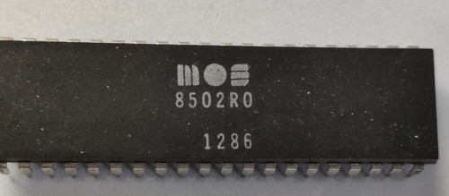 Mos 8502r0 cpu commodore - cpu, –