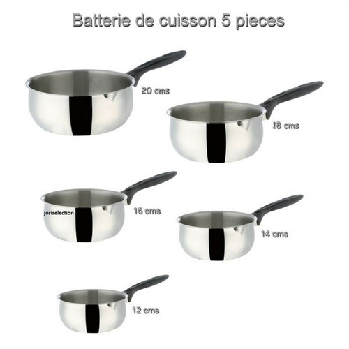 Lot casserole bombée - lot, de