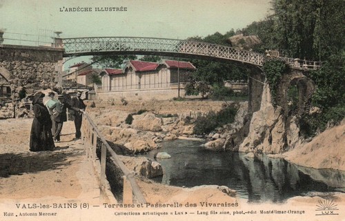 Cpa vals les bains - vals,