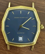 Vintage Girard-Perregaux Quartz Swiss Watch GP REPAIR 20 Micron Gold