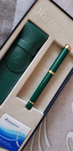 Stylo plume neuf waterman vert - plume,