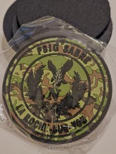  Patch badge PVC Gendarmerie PSIG Sabre La Roche Sur Yon obsolete 