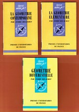 Géométrie, André Delachet, Que sais-je, élémentaire contemporaine différentielle
