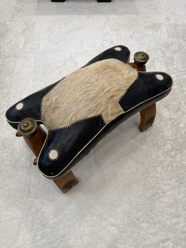Vintage selle chameau peau - selle, de
