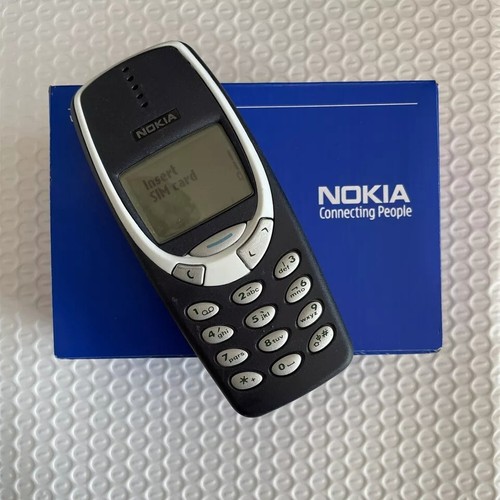 Nokia 3310 blue unlocked - nokia, 2g