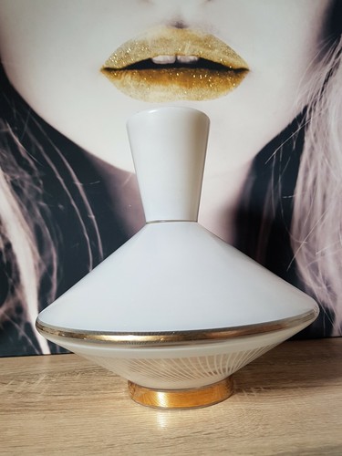 Ancien lustre abat jour blanc - ancien,