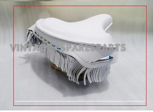 Jupe cuir blanc harley - blanc,