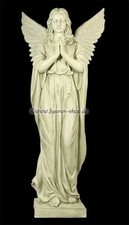 Grande Statue D'Ange Priante