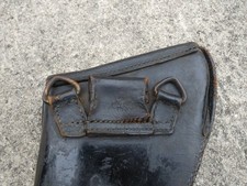 Gendarmerie 1880 1914 Etui Holster Jambon Mle 1892 Reglementaire en cuir Noir