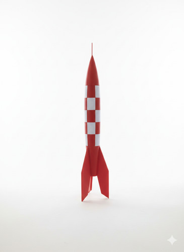 Fusée tintin lfr - tintin, 6