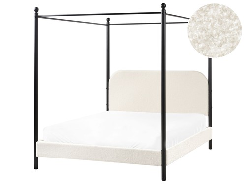 Lit baldaquin minimaliste - lit,