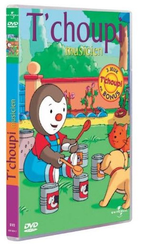Dvd choupi musicien vf - dvd, t'choupi