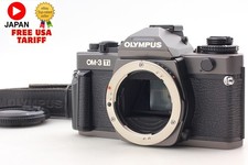 Appareil photo argentique noir titane Olympus OM-3 Ti 2025 CLA'd [ Top MINT...