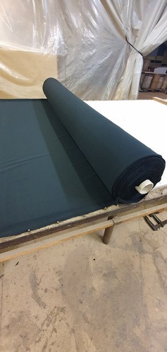 Tissu acoustique toile noir - , de