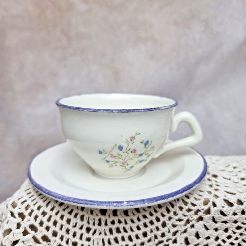 Tasse soucoupe vintage - et,