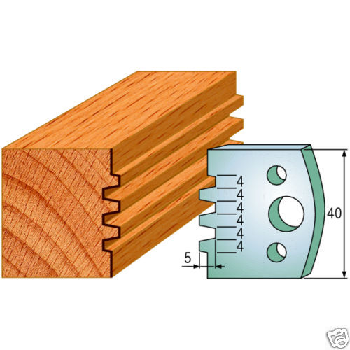 Cmt paire couteaux fraise - paire, de