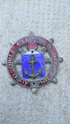 Ancienne plaque automobile - plaque,